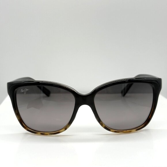 Maui Jim Starfish Polarized Sunglasses Black Tortoise Gray 744-02T Women RX Able - Picture 2 of 8